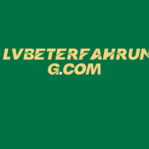 Logo da LVBETERFAHRUNG